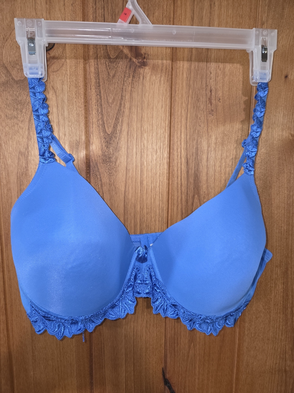 Secret Treasures Bright Blue Lace-Trim T-Shirt Bra